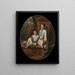 Alejandro en Luis Ferrant y Fischermans, de neven van de schilders - Luis Ferrant y Llausás — ingelijst kunstwerk aan de muur