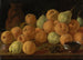 Still life with peaches, pears, and grapes - Luis Meléndez — artwork view