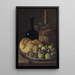 Still life with figs and bread - Luis Meléndez — artwork view