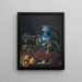 Still life with fruits and jug - Luis Meléndez — framed artwork on a wall