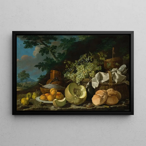 Luis Melndez - The Afternoon Meal La Merienda.webp