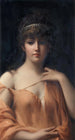 Une beauté classique - Luis Ricardo Falero — weergave van het kunstwerk
