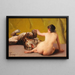 Spelen met de tijger - Luis Ricardo Falero — ingelijst kunstwerk aan de muur