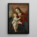 La Vierge à l'Enfant - Maarten Pepyn — ingelijst kunstwerk aan de muur