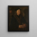 Portret van Johannes Colmannus, rector van het klooster van Sainte-Agathe in Delft - Maarten van Heemskerck — ingelijst kunstwerk aan de muur