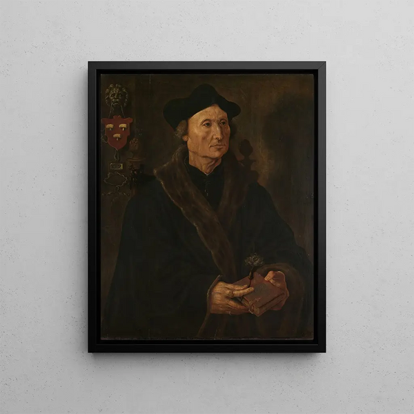 Maarten Van Heemskerck - Portrait of Johannes Colmannus Rector of the Convent of St Agatha at Delft.webp