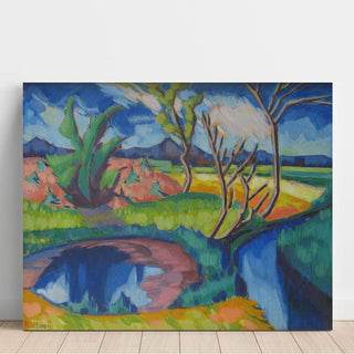 Maastik - Konrad Mägi | Reproduction Tableau Décoration murale affiche copie