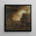 Macbeth and Banquo Painting with the Three Witches - John Wootton — framed artwork on a wall