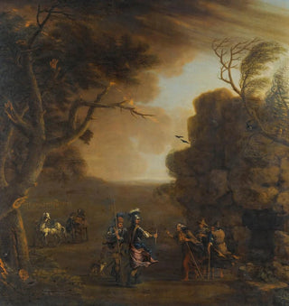 Macbeth et Banquo avec les trois sorcières - John Wootton