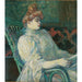 Reproduction of the painting Madame Marthe X Painting - Bordeaux - Henri de Toulouse-Lautrec