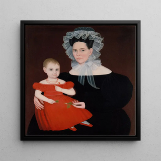 Madame Mayer et sa fille - Ammi Phillips