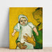 Reproductie van het schilderij Madame Roulin en haar baby - Vincent van Gogh