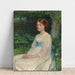 Reproductie van het schilderij Mademoiselle Betty Pollock - John William Waterhouse
