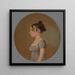 Mademoiselle Schaum - Jacob Eichholtz — framed artwork on a wall