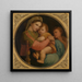 Madonna - Raphael — ingelijst kunstwerk aan de muur