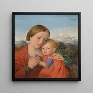 Madone et Enfant - Edward Thompson Davis