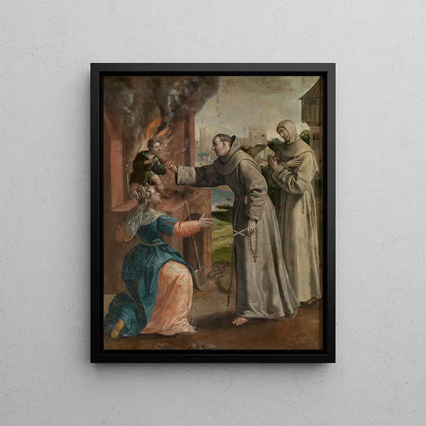 Maerten De Vos - Saint Didacus Saves a Boy From the Oven.webp