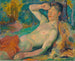 Faune s'éveillant - Magnus Enckell — weergave van het kunstwerk