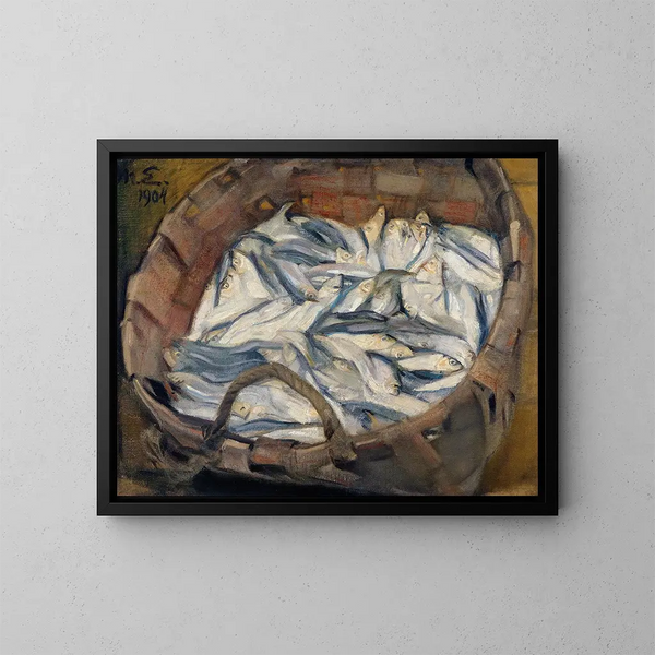 Harings van de Baltische Zee - Magnus Enckell — ingelijst kunstwerk aan de muur