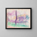 Landschap met bomen - Magnus Enckell — ingelijst kunstwerk aan de muur