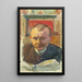 Portrait d'Edvard Richter - Magnus Enckell — ingelijst kunstwerk aan de muur