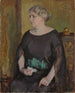 Portrait of Mrs. Lydia Keirkner - Magnus Enckell — artwork view