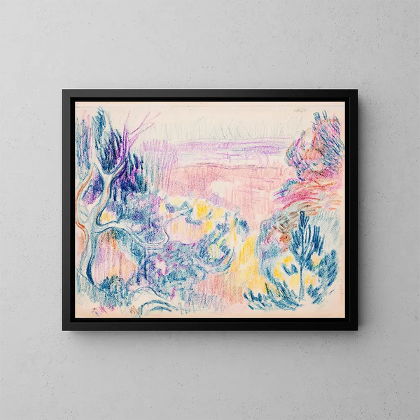 Landschap van Ranta - Magnus Enckell — ingelijst kunstwerk aan de muur
