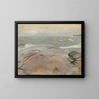 Magnus Enckell - Seaside Landscape from Suursaari Island.webp