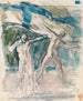 Twee mannen - Magnus Enckell — weergave van het kunstwerk