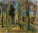 Uitzicht vanaf Kaivopuisto - Magnus Enckell — weergave van het kunstwerk