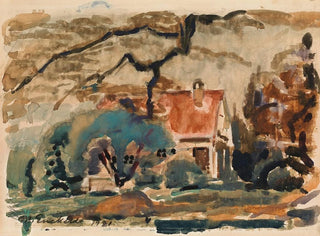 Villa de l'artiste à Kilo - Magnus Enckell — weergave van het kunstwerk