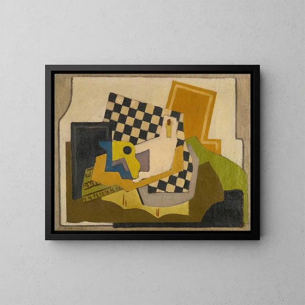compositie - Mainie Jellett — ingelijst kunstwerk aan de muur