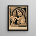 Piet - Mainie Jellett — framed artwork on a wall