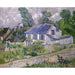 Reproduction of the painting House in Auvers - Vincent van Gogh