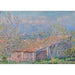 Reproductie van het schilderij van het huis van de tuinier in Antibes - Claude Monet