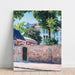 Reproduction of the painting Houses in Argenteuil - Gustave Caillebotte