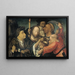 L'Arrestatie van Christus - Manier van Jheronimus Bosch — ingelijst kunstwerk aan de muur