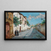 Rue à Grenade - Manuel García y Rodríguez — ingelijst kunstwerk aan de muur