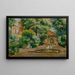 Lumière tachetée dans un jardin - Manuel García y Rodríguez — ingelijst kunstwerk aan de muur
