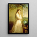 La Fleur morte - Manuel Ocaranza — ingelijst kunstwerk aan de muur