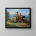 Chinacos - Manuel Serrano — ingelijst kunstwerk aan de muur