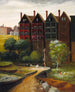 Landschap van de Bronx - Manuel Tolegian — weergave van het kunstwerk