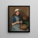 Schillen van de appels - Marc-Aurèle de Foy Suzor-Coté — ingelijst kunstwerk aan de muur