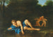 Narcissus - Marcantonio Franceschini — weergave van het kunstwerk