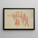 Cimetière des uniformes et livres n° 2 Les Célibataires et Neuf Moules Malic - Marcel Duchamp — ingelijst kunstwerk aan de muur