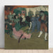 Reproductie van het schilderij van Marcelle Lender dansant le boléro dans Chilperic - Henri de Toulouse-Lautrec