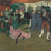Marcelle Lender dancing the boléro at Chilpric - Henri de Toulouse-Lautrec — displayed in an interior