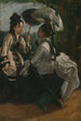 La Conversation - Marcellin-Gilbert Desboutin — ingelijst kunstwerk aan de muur