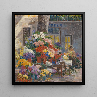 Marché aux fleurs à Menton, Côte d'Azur - Anna De Weert