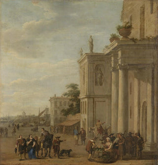 Marché italien - Jacob van der Ulft